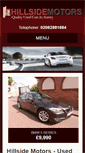 Mobile Screenshot of hillsidemotors.co.uk